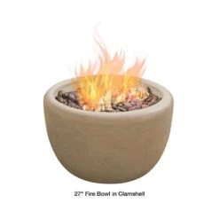 Modern Blaze 27-Inch Round Concrete Fire Bowl -Top Tier Shop modern blaze 27 inch round concrete fire bowl 29701276631134