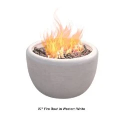 Modern Blaze 27-Inch Round Concrete Fire Bowl -Top Tier Shop modern blaze 27 inch round concrete fire bowl 29701276729438
