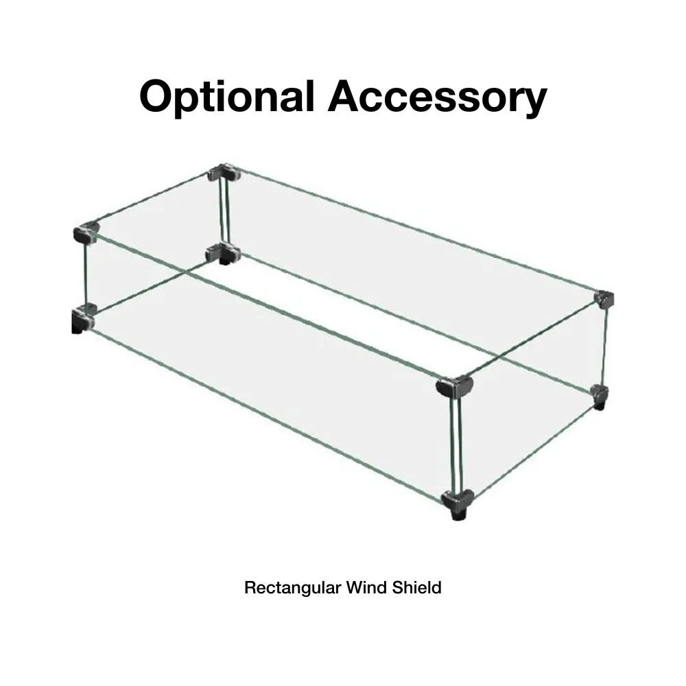 Modern Blaze 54-Inch Linear Fire Pit Table (SAFTL542424ST) 10 Modern Blaze 54-Inch Linear Fire Pit Table (SAFTL542424ST) - Image 10