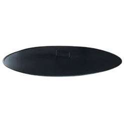 Modern Blaze Octagonal And Round Steel Fire Pit Covers/Snuffers