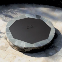 Modern Blaze Octagonal And Round Steel Fire Pit Covers/Snuffers -Top Tier Shop modern blaze octagonal and round steel fire pit covers snuffers 29212605644894