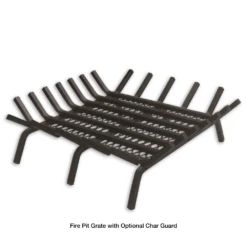 Modern Blaze Square Steel Fire Pit Grate -Top Tier Shop modern blaze square steel fire pit grate 29211921514590