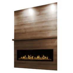 Modern Flames Allwood Fireplace Wall System For Orion Slim Electric Fireplace -Top Tier Shop modern flames allwood fireplace wall system for orion slim electric fireplace weathered walnut afwo main ww 29791226265694