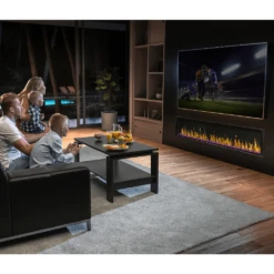 Modern Flames Orion Slim Built-In/Wall Mounted Smart Electric Fireplace With Real Flame Effect -Top Tier Shop modern flames orion slim built in wall mounted smart electric fireplace 29174558556254