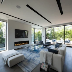 Modern Flames Orion Slim Built-In/Wall Mounted Smart Electric Fireplace With Real Flame Effect -Top Tier Shop modern flames orion slim built in wall mounted smart electric fireplace 29174558589022