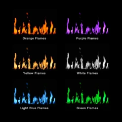 Modern Flames Orion Slim Built-In/Wall Mounted Smart Electric Fireplace With Real Flame Effect -Top Tier Shop modern flames orion slim built in wall mounted smart electric fireplace 29174558654558