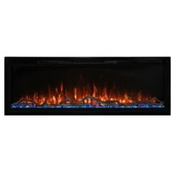 Modern Flames Spectrum Slimline Built-in/Wall Mounted Electric Fireplace, Sizes: 50"-100" -Top Tier Shop modern flames spectrum slimline built in wall mounted electric fireplace sizes 50 100 28761007325278