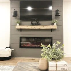 Modern Flames Spectrum Slimline Built-in/Wall Mounted Electric Fireplace, Sizes: 50"-100" -Top Tier Shop modern flames spectrum slimline built in wall mounted electric fireplace sizes 50 100 28761023676510