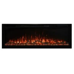 Modern Flames Spectrum Slimline Built-in/Wall Mounted Electric Fireplace, Sizes: 50"-100" -Top Tier Shop modern flames spectrum slimline built in wall mounted electric fireplace sizes 50 100 28761033801822