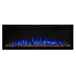 Modern Flames Spectrum Slimline Built-in/Wall Mounted Electric Fireplace, Sizes: 50"-100" -Top Tier Shop modern flames spectrum slimline built in wall mounted electric fireplace sizes 50 100 28761034063966