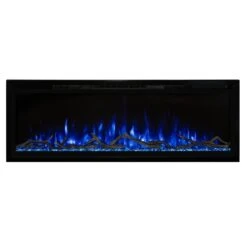 Modern Flames Spectrum Slimline Built-in/Wall Mounted Electric Fireplace, Sizes: 50"-100" -Top Tier Shop modern flames spectrum slimline built in wall mounted electric fireplace sizes 50 100 28761034424414