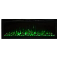 Modern Flames Spectrum Slimline Built-in/Wall Mounted Electric Fireplace, Sizes: 50"-100" -Top Tier Shop modern flames spectrum slimline built in wall mounted electric fireplace sizes 50 100 28761035341918