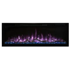 Modern Flames Spectrum Slimline Built-in/Wall Mounted Electric Fireplace, Sizes: 50"-100" -Top Tier Shop modern flames spectrum slimline built in wall mounted electric fireplace sizes 50 100 28761035833438