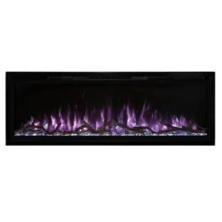 Modern Flames Spectrum Slimline Built-in/Wall Mounted Electric Fireplace, Sizes: 50"-100" -Top Tier Shop modern flames spectrum slimline built in wall mounted electric fireplace sizes 50 100 28761036619870