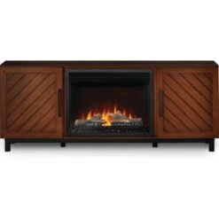 Napoleon Essential Series The Bella TV Stand With Electric Fireplace For 70-Inch TV (NEFP26-3120WN)