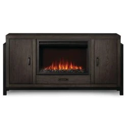 Napoleon Essential Series The Franklin TV Stand With Electric Fireplace For 75-Inch TV (NEFP30-3020RK)