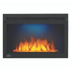 Napoleon Cinema Glass 27-Inch Built-in Electric Firebox (NEFB27HG-3A) -Top Tier Shop napoleon napoleon cinema glass 27 built in electric firebox nefb27hg 3a 14003217727582
