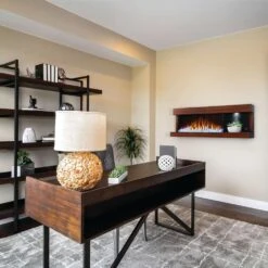 Napoleon Stylus 59-Inch Wall Mounted Electric Fireplace With USB Charging Port -Top Tier Shop napoleon napoleon stylus 59 wall mounted electric fireplace with shelf 28356173594718