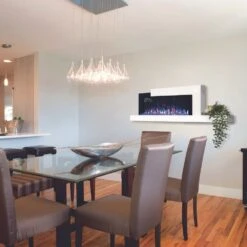 Napoleon Stylus Cara Elite 59-Inch Wall Mounted Smart Electric Fireplace (NEFP32-5019W-IOT) -Top Tier Shop napoleon stylus cara elite 59 inch wall mounted electric fireplace nefp32 5019w iot nefp32 5019w iot 29673978724446