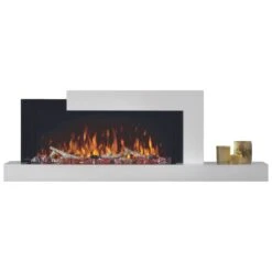 Napoleon Stylus Cara Elite 59-Inch Wall Mounted Smart Electric Fireplace (NEFP32-5019W-IOT) -Top Tier Shop napoleon stylus cara elite 59 inch wall mounted electric fireplace nefp32 5019w iot nefp32 5019w iot 29673978757214