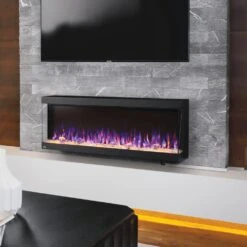 Napoleon Trivista Pictura 3-Sided Wall Mounted Electric Fireplace -Top Tier Shop napoleon trivista pictura 3 sided wall mounted electric fireplace 29316889247838