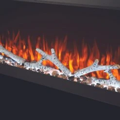 Napoleon Trivista Pictura 3-Sided Wall Mounted Electric Fireplace -Top Tier Shop napoleon trivista pictura 3 sided wall mounted electric fireplace 29316890132574