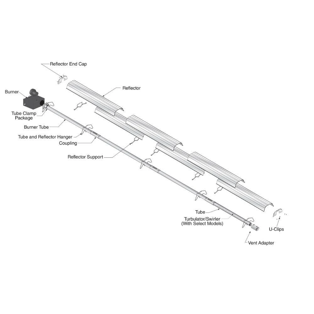 NDUSTRIA™ NBH Indoor/Outdoor Infrared Straight Gas Heater 5 NDUSTRIA™ NBH Indoor/Outdoor Infrared Straight Gas Heater - Image 5