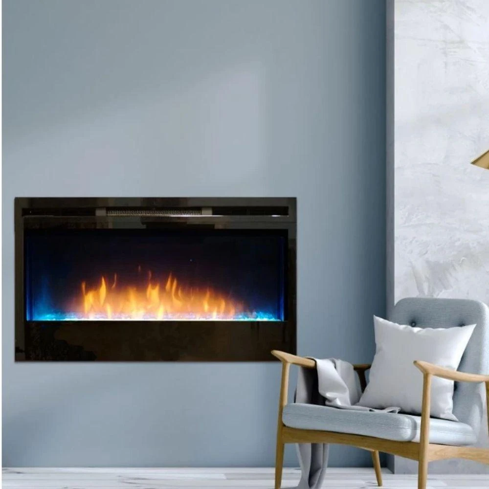 Nexfire 34-Inch Linear Built-in/Wall Mounted Electric Fireplace (EBL34) 2 Nexfire 34-Inch Linear Built-in/Wall Mounted Electric Fireplace (EBL34) - Image 2