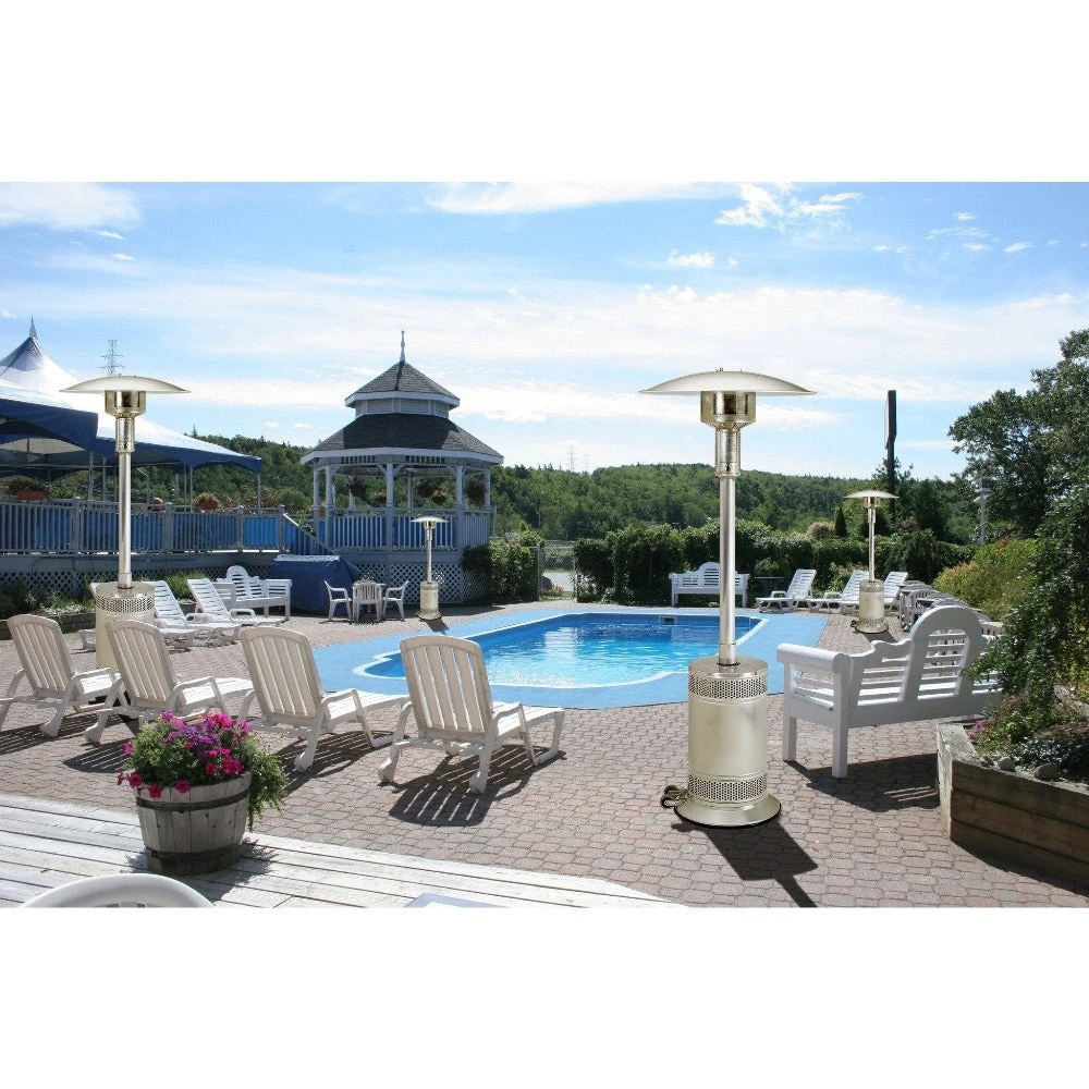 Patio Comfort PC02SS Portable Propane Patio Heater - Stainless Steel 3 Patio Comfort PC02SS Portable Propane Patio Heater - Stainless Steel - Image 3