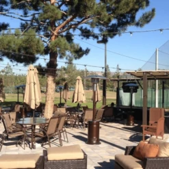 Patio Comfort PC02AB Portable Propane Patio Heater - Bronze -Top Tier Shop patio comfort pc02ab portable propane patio heater bronze pc02ab 855070008490 29234659524702