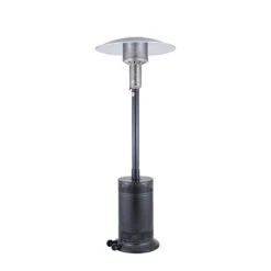 Patio Comfort PC02J Portable Propane Patio Heater - Jet Silver