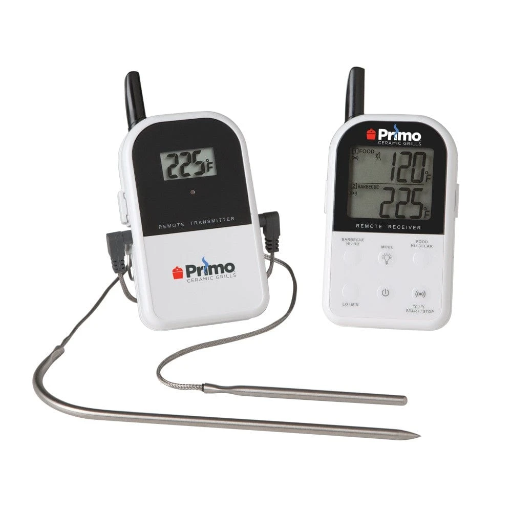 Primo Remote Digital Thermometer For LG/XL Oval Kamado Grill 1 Primo Remote Digital Thermometer For LG/XL Oval Kamado Grill