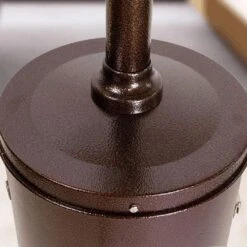 RADtec Real Flame 96-Inch Tall Antique Bronze Propane Patio Heater (RF2-MT-ANT-BRZ) -Top Tier Shop radtec allure series real flame antique bronze propane patio heater rf ab 680665953189 28491739988062