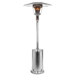 RADtec Real Flame 96-Inch Tall Stainless Steel Propane Patio Heater (RF1-MT-STN-STL)