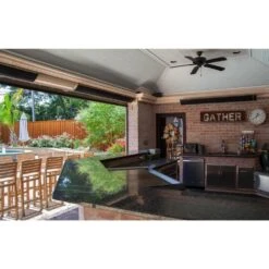 RADtec Design Series 82-Inch 3200W 220V Infrared Electric Heater -Top Tier Shop radtec radtec design series 82 3200w 220v infrared electric heater 28354388754526