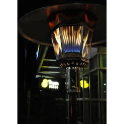 RADtec Real Flame 96-Inch Tall Stainless Steel Natural Gas Patio Heater (96-NTR-GAS-SS) -Top Tier Shop radtec real flame stainless steel natural gas patio heater 28949378596958