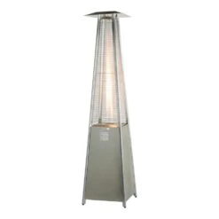 RADtec Tower Flame 89-Inch Tall Stainless Steel Propane Patio Heater (TF2-MT-STN-STL)