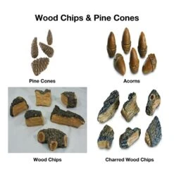 Real Fyre Foothill Oak Vent-Free Gas Log Set Insert -Top Tier Shop real fyre real fyre foothill oak vent free gas log set insert 14135489134686