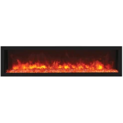 Remii DEEP Full Flame Indoor/Outdoor Frameless Built-in Electric Fireplace -Top Tier Shop remii deep full flame indoor outdoor frameless built in electric fireplace 65 wide 102765 de 628110804082 28824119345246