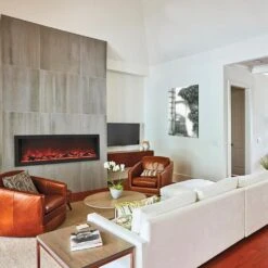 Remii DEEP Full Flame Indoor/Outdoor Frameless Built-in Electric Fireplace -Top Tier Shop remii remii deep full flame indoor outdoor frameless built in electric fireplace 28041121792094