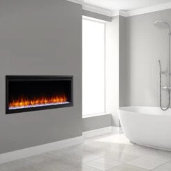 Simplifire Allusion Platinum Built-In Electric Fireplace -Top Tier Shop simplifire allusion platinum built in electric fireplace 30428296708190