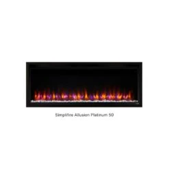 Simplifire Allusion Platinum Built-In Electric Fireplace -Top Tier Shop simplifire allusion platinum built in electric fireplace 30428368076894
