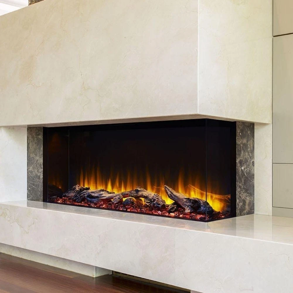 Simplifire Scion Trinity 3-Sided Built-in Electric Fireplace 7 Simplifire Scion Trinity 3-Sided Built-in Electric Fireplace - Image 7