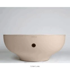 Solus Luna 42-Inch Round Ultra High-Performance Concrete Gas Fire Pit -Top Tier Shop solus luna 42 inch round ultra high performance concrete gas fire pit 30547499679838