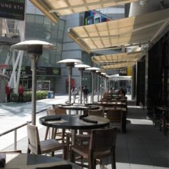 Sunglo A242 SS Portable NG Patio Heater With Manual Ignition - Stainless Steel -Top Tier Shop sunglo a242 ss portable ng patio heater with manual ignition stainless steel a242ss 737079620333 29272421990494