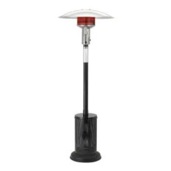 Sunglo A270 BK Portable Propane Patio Heater - Black