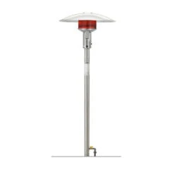 Sunglo PSA265 SS Permanent Post NG Patio Heater With Manual Ignition - Stainless Steel