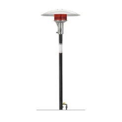 Sunglo PSA265VE Permanent Post NG Patio Heater With Automatic Ignition - Black
