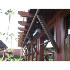 Sunpak S25 Wall Mounted Infrared Gas Heater With Electronic Ignition - Black -Top Tier Shop sunpak sunpak s25 wall mounted infrared gas heater with electronic ignition black 13336658051166