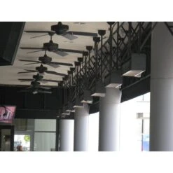 Sunpak S34 B TSR Wall/Ceiling Mounted Infrared Gas Heater With Remote - Black -Top Tier Shop sunpak sunpak s34 b tsr wall ceiling mounted infrared gas heater with remote black 13336966496350